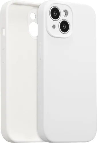 Vista 10 de Funda de silicona para iPhone Air, con [protección completa de la cámara] [forro de microfibra suave antiarañazos], funda de silicona líquida ultra