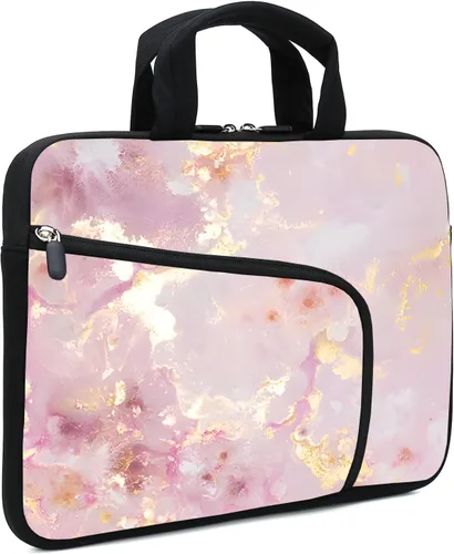 Vista 13 de Funda para portátil de 11.6" 12.2 pulgadas para Chromebook, Ultrabook, portátil, tableta de neopreno con asa para hombres y mujeres, dos bolsillos