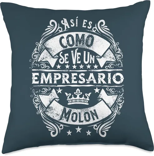 Vista 4 de Un Empresario Molon Divertido Humor Para Hombre Empresarios Throw Pillow