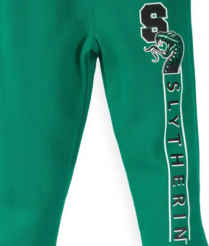 Vista 5 de Harry Potter Gryffindor Slytherin Hufflepuff Ravenclaw - Paquete de 2 pantalones deportivos de forro polar para niños pequeños a grandes