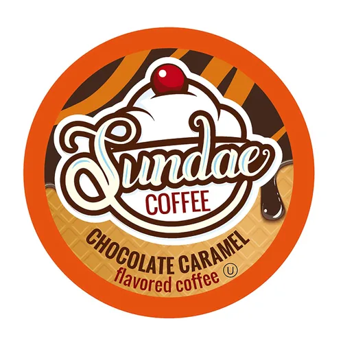 Vista 10 de Sundae - Cápsulas de café con sabor a helado, compatibles con cafetera Keurig K-Cup 2.0, 48 unidades (paquete variado)