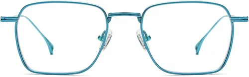 Vista 5 de FONEX Marco de lentes de titanio puro para hombre, anteojos cuadrados de gran tamaño, anteojos ópticos F85728