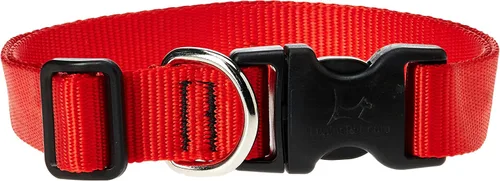 Vista 5 de Collar antipulgas ajustable para perros pequeños y grandes LupinePet de 1 pulgada, Negro