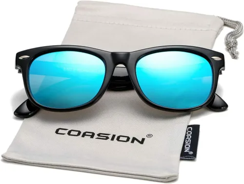 Vista 21 de Lentes de sol polarizados de goma elastómero termoplástico (TPEE) flexible, para niñas y niños de 3 a 9 años