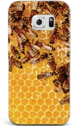 Vista 24 de Inspired Cases - Compatible with iPhone Xs Max Case - 3D Textured Protective Phone Case for Apple iPhone Xs Max - Honey Bees - Real Life