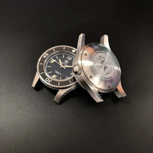Vista 7 de STEELDIVE - Reloj automático para hombre 62Mas de viento automático 9843ft resistente al agua BGW-9 cronógrafo de buceo cerámica bisel de zafiro