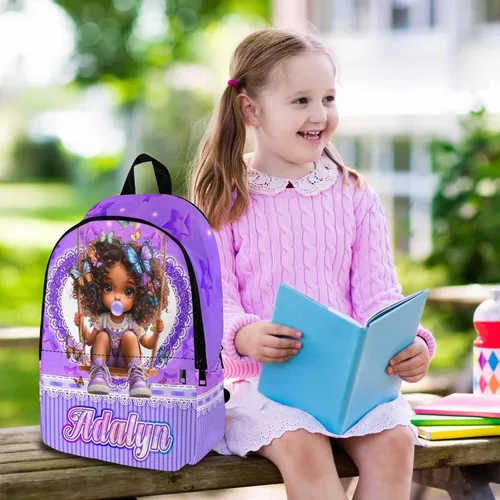 Vista 79 de Texto personalizado Elefante desgaste gafas mochila mochila mochila casual Daypack bolsa para mamá niñas, color86-4, Mochilas Daypack
