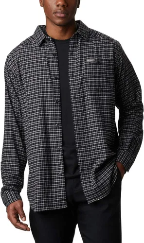 Vista 44 de Columbia Men's Cornell Woods Flannel Long Sleeve Shirt Negro