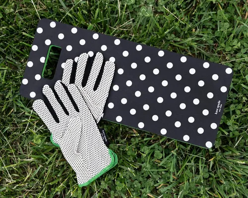 Vista 5 de Kate Spade New York Guantes de jardín y de jardinería para mujer, bonito juego de herramientas de jardín con almohadilla gruesa para rodillas