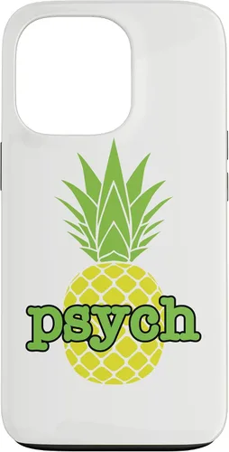 Vista 10 de Funda blanca para iPhone 16 Psych Pineapple Fruit