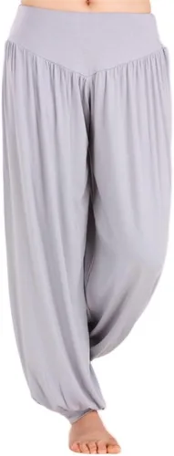 Vista 31 de Pantalones de algodón modal para mujer de AvaCostume, pantalones suaves para practicar yoga o deportes.