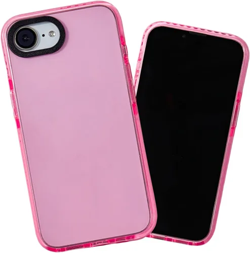 Vista 87 de SteepLab Funda de barrera para iPhone 13, protección de 360 grados que absorbe impactos con bisel elevado y colores llamativos (cielo azul brillante)