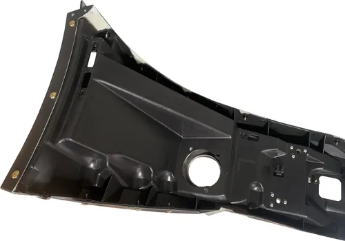 Vista 5 de Parachoques de repuesto lado izquierdo para Kenworth T680 Next Gen 2022+ con orificio para luz antiniebla