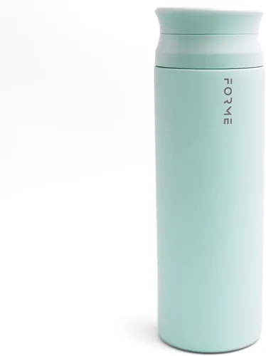 Vista 8 de FORME - Botella mezcladora agitadora, acero inoxidable con doble aislamiento a prueba de fugas, botella agitadora silenciosa para bebidas calientes