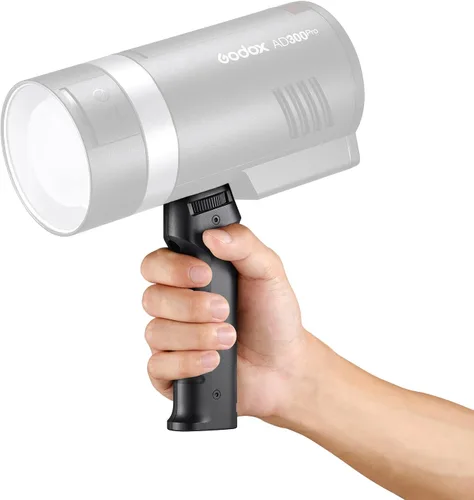 Vista 6 de Godox FG-100 Flash Handheld Grip, 1/4" Tornillo Speedlite Soporte Soporte de Mango Estabilizadores para Godox AD100Pro, AD200, AD200Pro, AD300pro