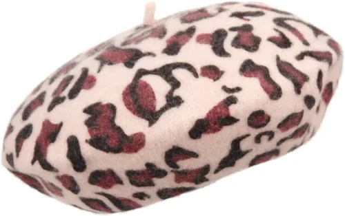 Vista 34 de WW004 Invierno 100% Lana Cálida Arte Francés Vasco Boina Tam Beanie Cap