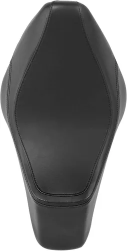 Vista 2 de Asiento individual de conductor de motocicleta negro para Harley Softail FLDE FLHC FLHCS FLSL FXBB 2018-2022
