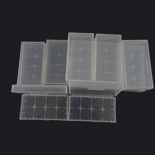 Vista 3 de Gocomcom Honbay - Juego de 10 cajas de almacenamiento para batería 18650 o CR123A