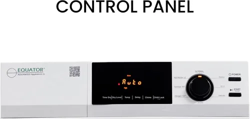 Vista 8 de Equator Deluxe - Secador con sensor ventilado de 24 pulgadas, control táctil de 4 pies cúbicos, 110 V digital