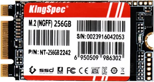Vista 8 de KingSpec NT Series M.2 2242 SSD SATA de 128 GB - No compatible con NVMe Socket, unidad interna de estado sólido Sata 3 de 6 Gb/s, para Ultrabook