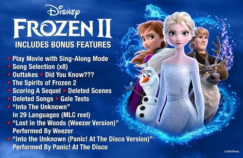 Vista 3 de Frozen 2 3D Blu-ray 2019 Region Free