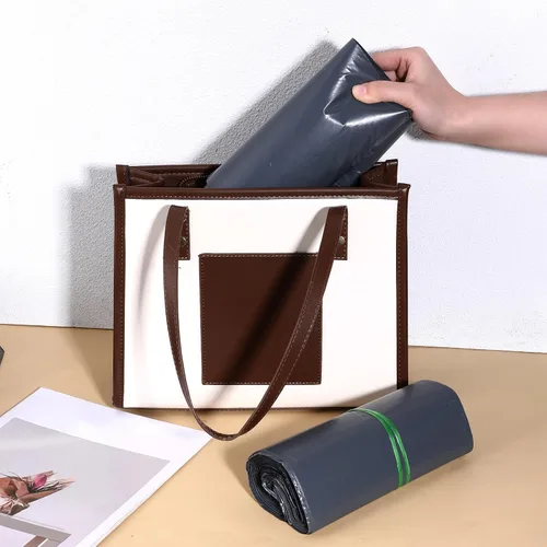 Vista 6 de Giantree Paquete de 200 bolsas de eliminación de bolsas de ostomía, bolsas de colostomía de 7.87 x 13.78 pulgadas de alto sellado que evita olores
