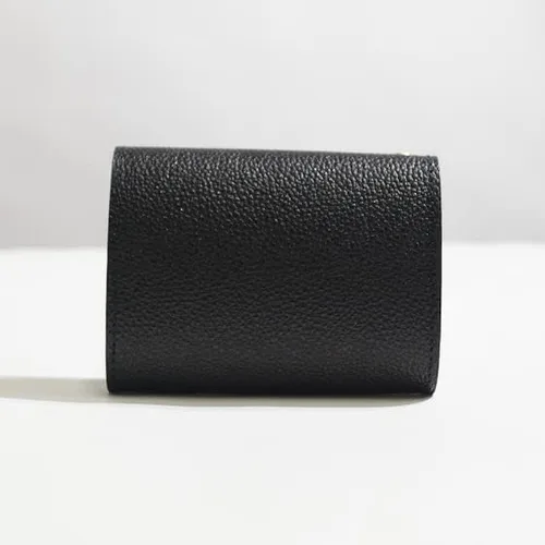 Vista 3 de COTOCUL Cartera pequeña para hombres y mujeres minimalista delgado tarjetero monedero hecho en Kioto, Japón, Negro -, Kurozankawa