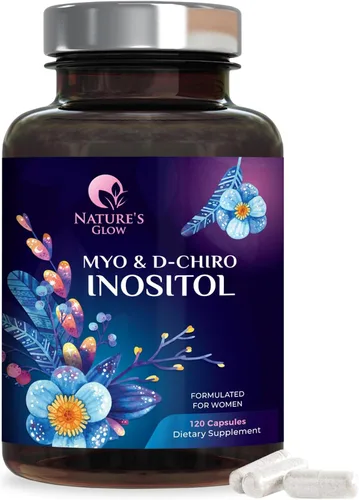 Vista 10 de Myo-inositol y D-Chiro Inositol 1025 mg – Proporción ideal 40:1 para apoyo ovárico, suplemento vegano de mio y D Chiro para el equilibrio natural