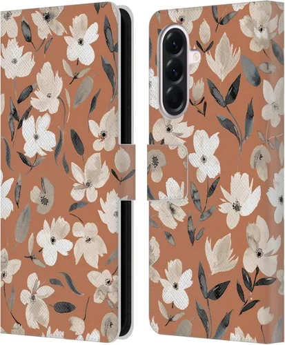 Vista 305 de Head Case Designs Officially Licensed Ninola Ditsy Flowers Yellow Nature Bold Leather Wallet Case Compatible with Samsung Galaxy A07 4G