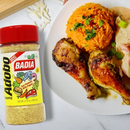 Vista 5 de Badia Adobo con pimienta, 3.75 oz - Adobo con Pimienta - Ahumado, picante y salado para carnes, pollo, mariscos y verduras