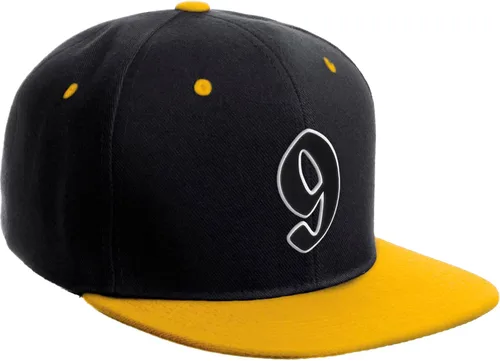 Vista 498 de Daxton Gorra clásica con visera de billete plano con letras del alfabeto inglés antiguo de la A a la Z