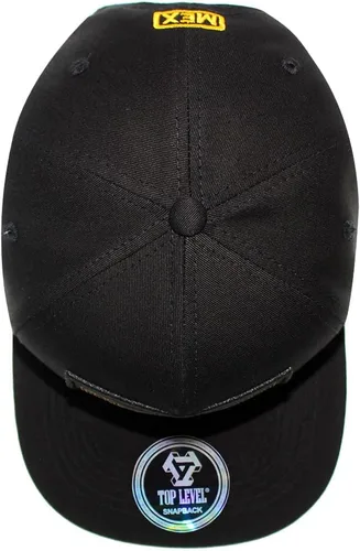 Vista 7 de Gorra Snapback de algodón ajustable para hombre 10 (N21MEX81 Negro), Águila de MéxicoNegro