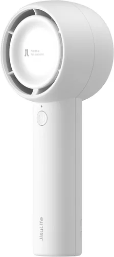 Vista 14 de JISULIFE Mini ventilador portátil, diseño seguro sin aspas, potente ventilador de mano turbo con 3 velocidades, recargable por USB, diseño