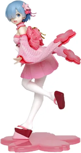 Vista 6 de taito Re:. zero Precious Rem SAKURAver Figura de PVC Figura Figura 9.1 in kawaii japonés