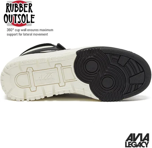 Vista 5 de Avia 880 - Tenis de baloncesto para hombre, estilo retro, para interiores o exteriores, calle o cancha, tallas 7 a 15