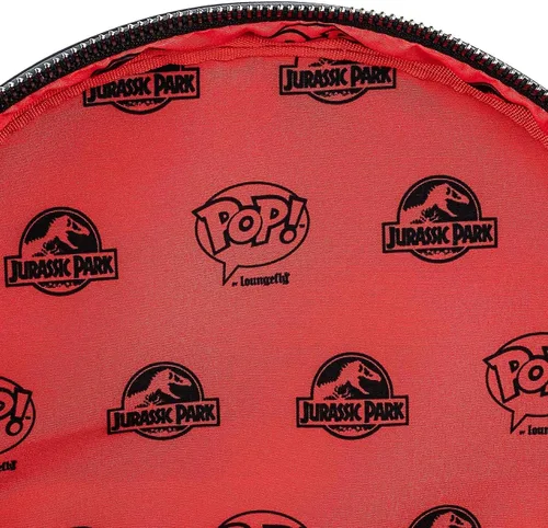 Vista 7 de Loungefly POP Jurassic Park Gates - Bolso de hombro con doble correa para mujer Multi