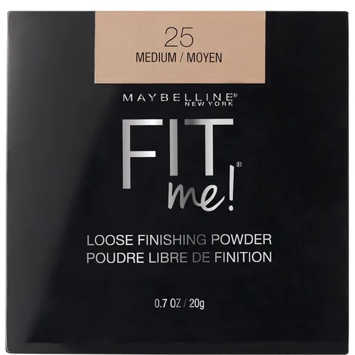 Vista 10 de Maybelline Fit Me - Polvo fijador suelto, polvo facial de maquillaje y polvo de acabado, Claro, 1 unidad