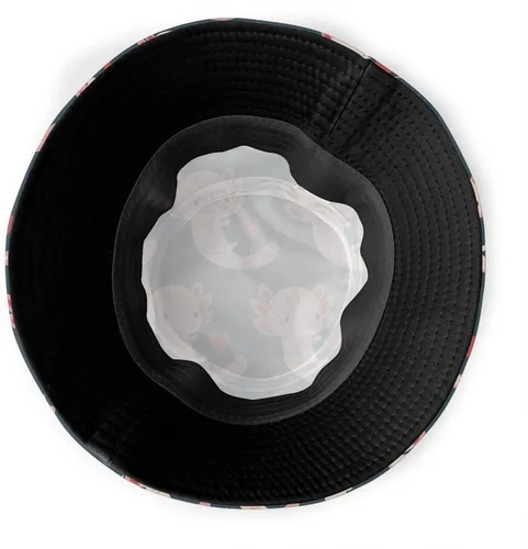 Vista 5 de Sombrero de pescador plegable para pesca, sombrero de pescador de verano para mujeres, hombres y adolescentes