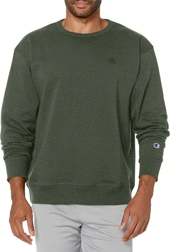 Vista 20 de Champion Sudadera de forro polar de peso medio con cuello redondo para hombre (regular o grande y alto)