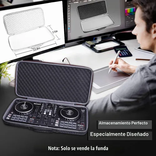 Vista 2 de XANAD - Funda para controlador Numark Mixtrack Platinum FX/Mixtrack Pro FX DJ
