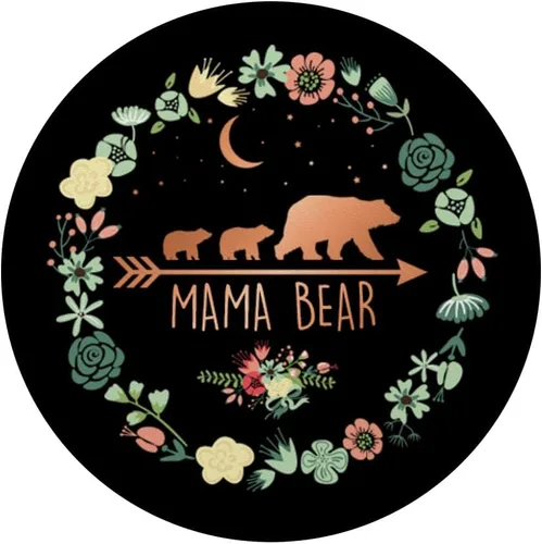 Vista 3 de Mama Bear - Juego de 2 vasos de rosas doradas para teléfonos y tabletas