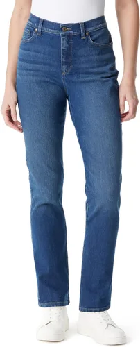 Vista 36 de Gloria Vanderbilt - Pantalones de mezclilla Amanda clásicos, de tiro alto y perneras cónicas petite para mujer Callisto