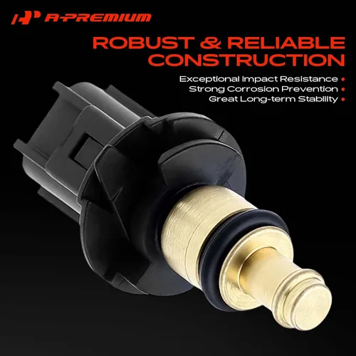 Vista 3 de Sensor de temperatura del refrigerante del motor A-Premium compatible con Chrysler y Dodge Para Chrysler 200 Sebring 2007-2010 Dodge Avenger