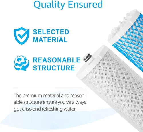 Vista 3 de Waterdrop Filtro de agua para grifo 4035, repuesto para filtro Aquasana®, AQ 4025, AQ-4035®, se adapta a sistemas de agua potable AQ4000, AQ4050