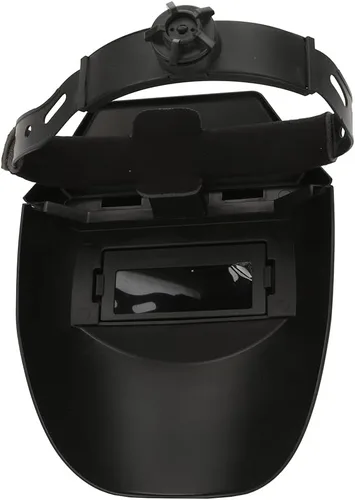 Vista 7 de Casco de soldadura fotoeléctrica, máscara de soldadura de oscurecimiento automático solar, casco de soldadura para soldadura eléctrica de gas (negro)