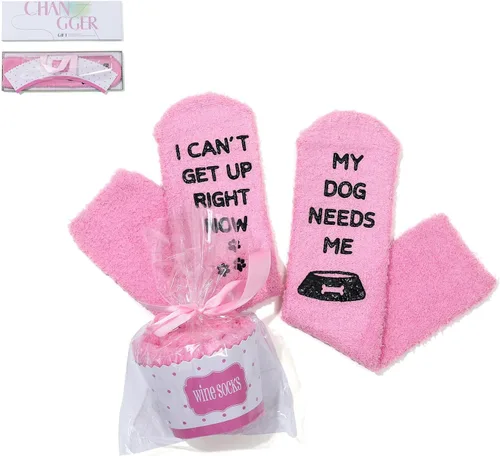 Vista 49 de CHANGGER Calcetines unisex con texto en inglés "If You Can Read This Bring Me Some Fuzzy Funny Saying Crew Socks Christmas Unisex Gift