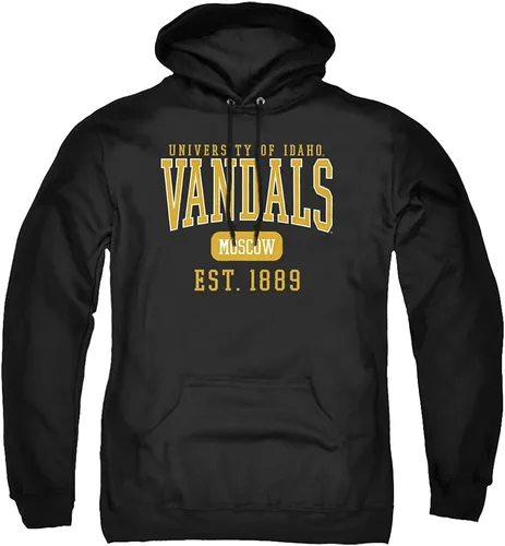 Vista 126 de LOGOVISION Colección de sudaderas con capucha unisex con diseño oficial de Collegiate Est. Date para hombres y mujeres