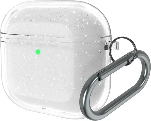 Vista 18 de Funda transparente compatible con AirPods Pro 2, funda protectora de TPU suave [LED frontal visible] [antiamarilleo] compatible con AirPods Pro