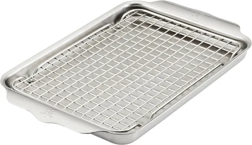 Vista 12 de Hestan Provisions OvenBond - Sartén mediana de acero inoxidable con revestimiento triple de 12 x 15 pulgadas