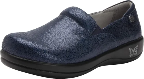 Vista 54 de Zuecos profesionales Alegria, Keli para mujer Cristal de plomo Azure